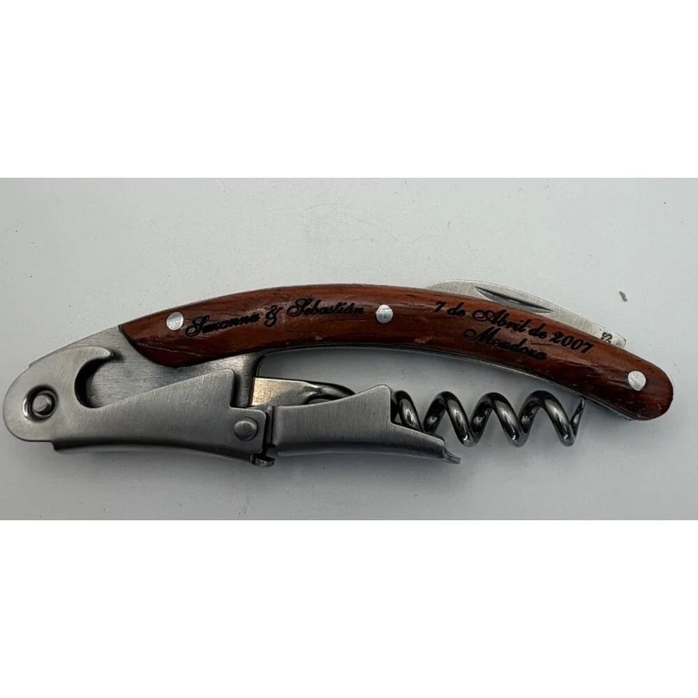 🍷🔑 INGLENOOK Quality Waiter’s Corkscrew Wine Bottle Opener in Gift Box 🎁🍇